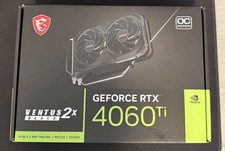 MSI GeForce RTX 4060 Ti VENTUS 2X BLACK 8G OC - 8GB GDDR6 - in garanzia