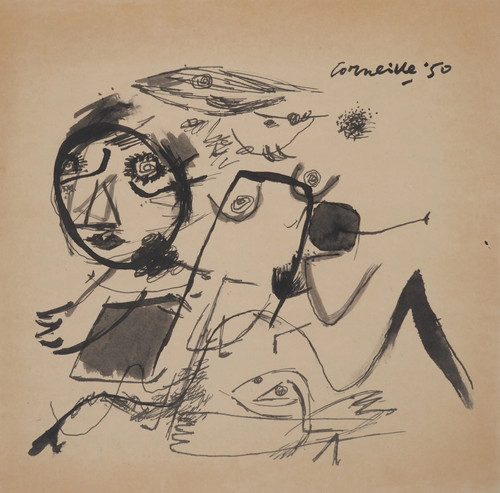 Guillaume corneille ma brune - corneille,