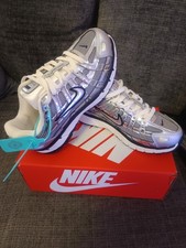  Nike P-6000 Mettalic Silver Grey T38