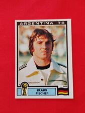 FIGURINA NEW STICKER PANINI WORLD CUP ARGENTINA 78 #148. Fischer (West Germany)