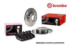 DISCHI E PASTIGLIE ORIGINALI BREMBO FIAT PANDA II° MOD 169 03> 1.1 - 1.2 BENZINA