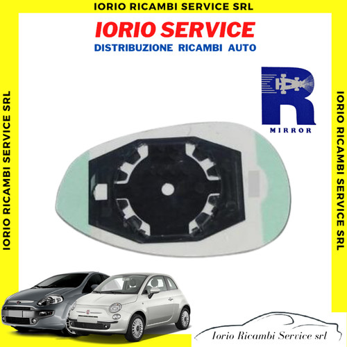 Piastra specchio sinistro - sinistro, fiat