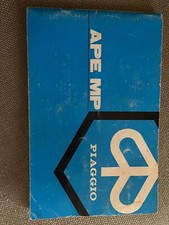 Libretto Uso e Manutenzione Piaggio Ape Mp Calessino