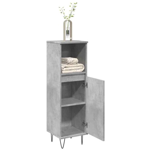 Armadietto bagno grigio - armadietto,