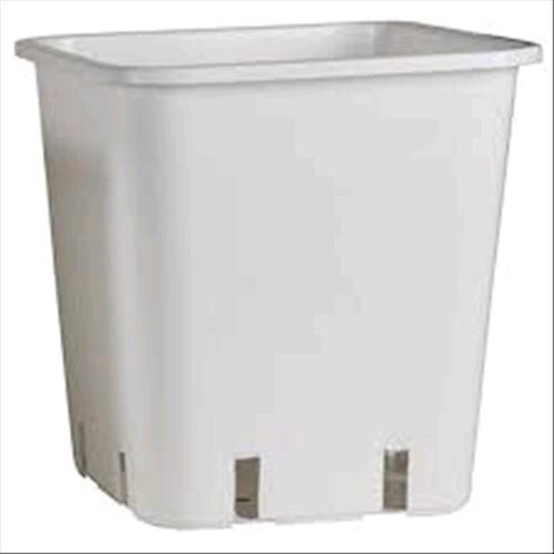 Vaso quadrato bianco - vaso,