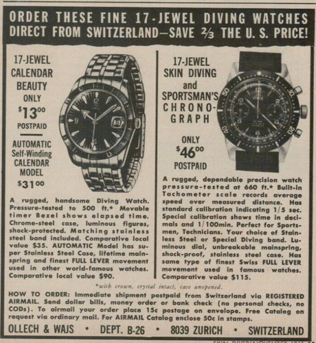 1965 ollech wajs 17 - 1965, 17-jewel