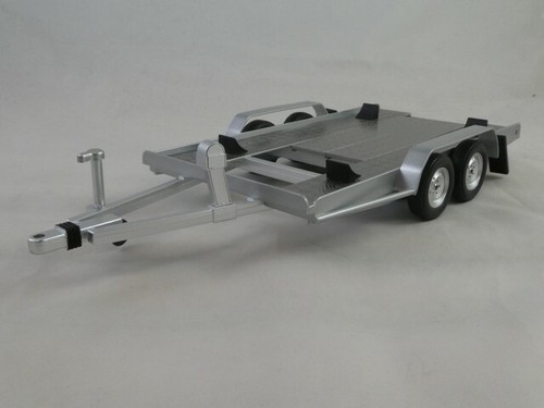 Ixo single car trailer silver - single,