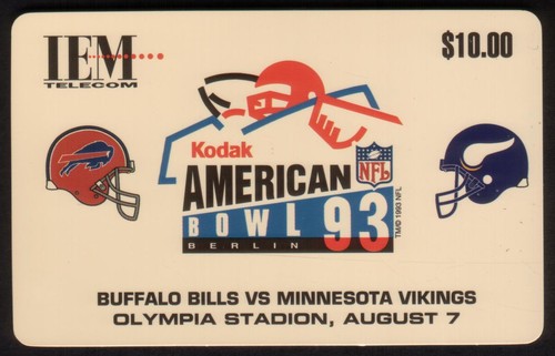 Nfl americana ciotola 1993 - nfl,