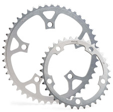 MICHE CORONA YOUNG ALLUMINIO GUARNITURE 5 FORI BCD 116MM 9 VELOCITA' 37 DENTI IN