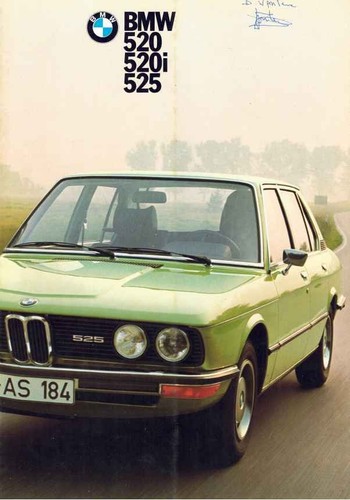 Catalogue brochure bmw - brochure, 520