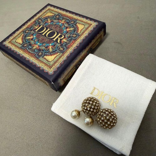 Orecchini tribali dior strass - orecchini,