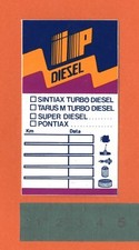 Adesivo Sticker Vintage Auto Tuning Autocollant Aufkleber IP Diesel Tagliando