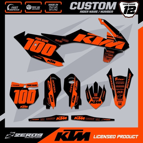 Ktm motocross graphics - motocross,