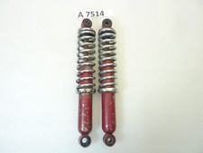 Coppia ammortizzatori moto epoca molla scoperta interasse 277 mm