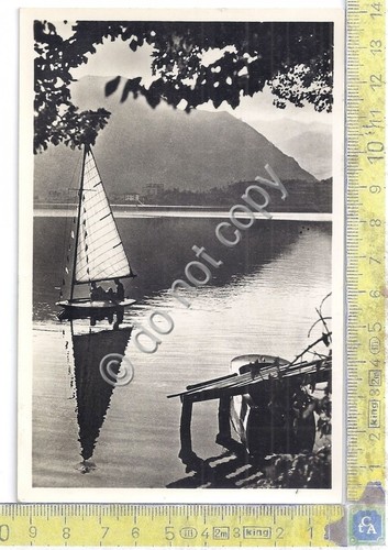 Cartolina avigliana lago - cartolina,