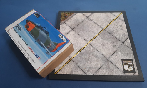 Fiat 91t diorama base - g.91t, 1/72