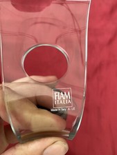 Porta Matite Design Cobra della Fiam Italia In Vetro Curvo