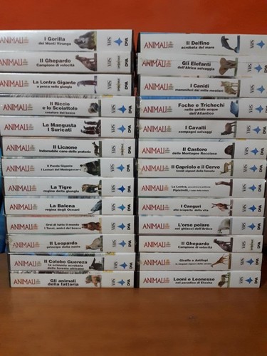 Vhs collezione animali - 26, da