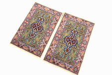 2 x Tappeto orientale annodato