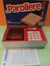 IL PAROLIERE EG EDITRICE GIOCHI VINTAGE GIOCO TAVOLO SOCIETÀ TABLE GAME