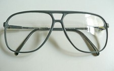 Papillon by MV occhiali montatura vintage grigio 1980s (small)