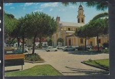 Cartolina Riva Trigoso  Giardini e la Chiesa di S. Pietro AUTO G843