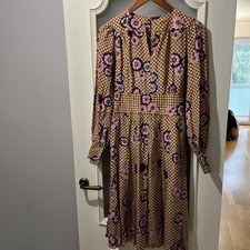 Abito midi seta vintage anni