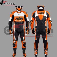 KTM Tuta Moto Racing Pelle di