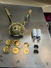 Lampada da parete in ottone da