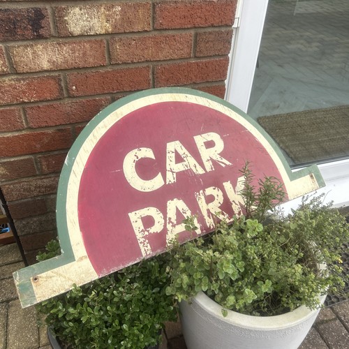 Vintage painted wood - wood, car