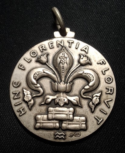 Firenze 1972 medaglia argento - firenze,