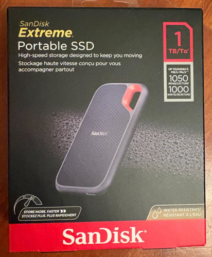 Sandisk extreme portable ssd - extreme,