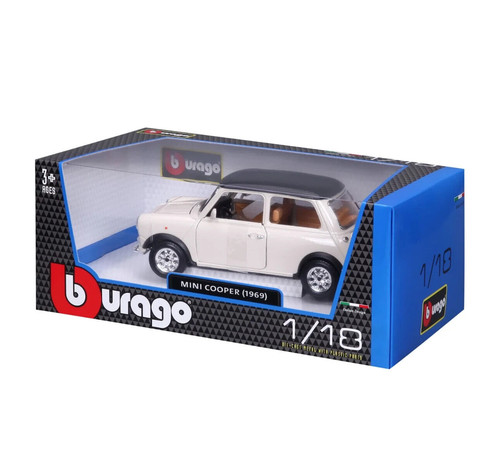 Mini cooper 1969 - cooper, beige-nero