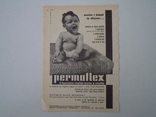 advertising Pubblicità 1956 MATERASSO PERMAFLEX