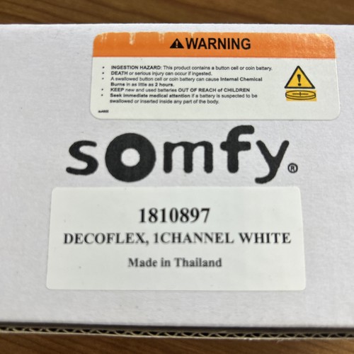 Interruttore parete somfy - parete,
