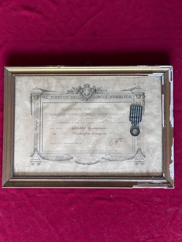 Ww2 medaglia valore - valore, sanita'