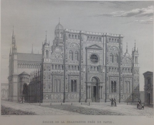Stampa antica certosa - stampa,