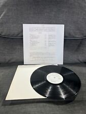 TEST PRESSING David Oliver