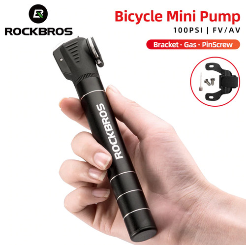 Rockbros bicicletta mini pompa - rockbros,