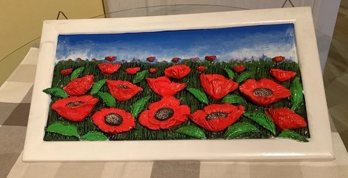 Quadro cornice mattonella - quadro,