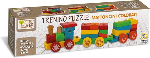 Giocattolo trenino puzzle - puzzle, in