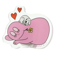 Greeting Life Clip Acrilico