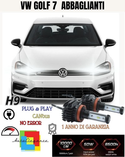 Kit full led - h9, volkswagen