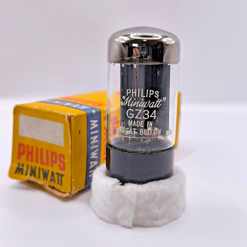 Philips miniwatt gz34 - philips, nos