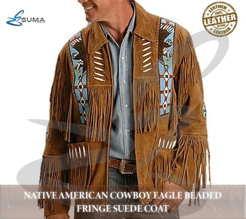 Giacca pelle cowboy western