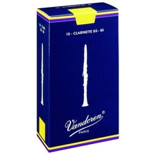 Ance Vandoren Clarinetto Sib Traditional misura 2,5 - conf. 10 pezzi CR1025