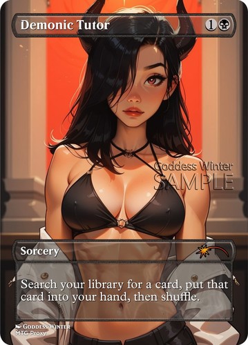 Mtg tutor demoniaco stile - tutor,