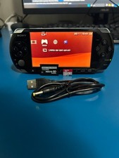 CONSOLE SONY PSP 3004 NERA CON CARICATORE+ SD 64GB + MOD (LEGGI DESCRIZIONE)