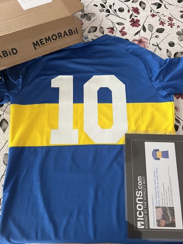 Maglia autografata boca - maglia,