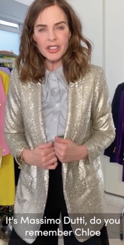 Blazer paillettes massimo - blazer,